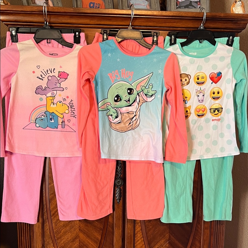 Star Wars, Care Bears, and Emoji Kids Pajamas